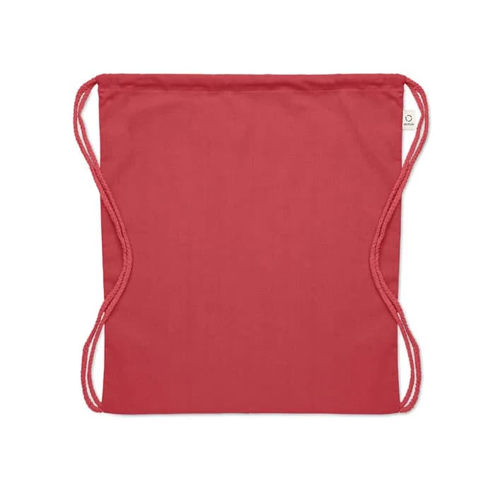 Beutel mit Kordelzug recycelt - CABETRI COLOUR - Rot