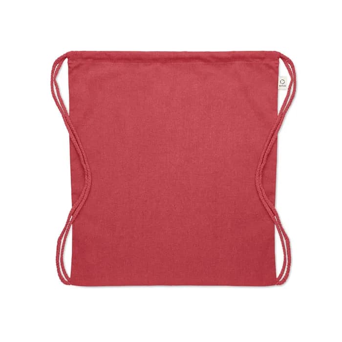 Beutel mit Kordelzug recycelt - CABETRI COLOUR - Rot