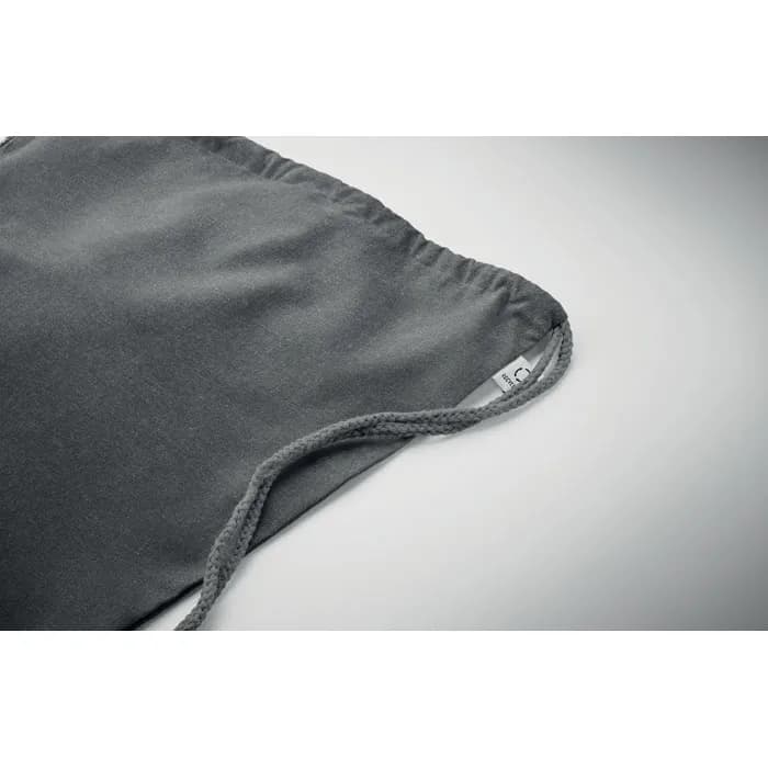 Beutel mit Kordelzug recycelt - CABETRI COLOUR - Steingrau