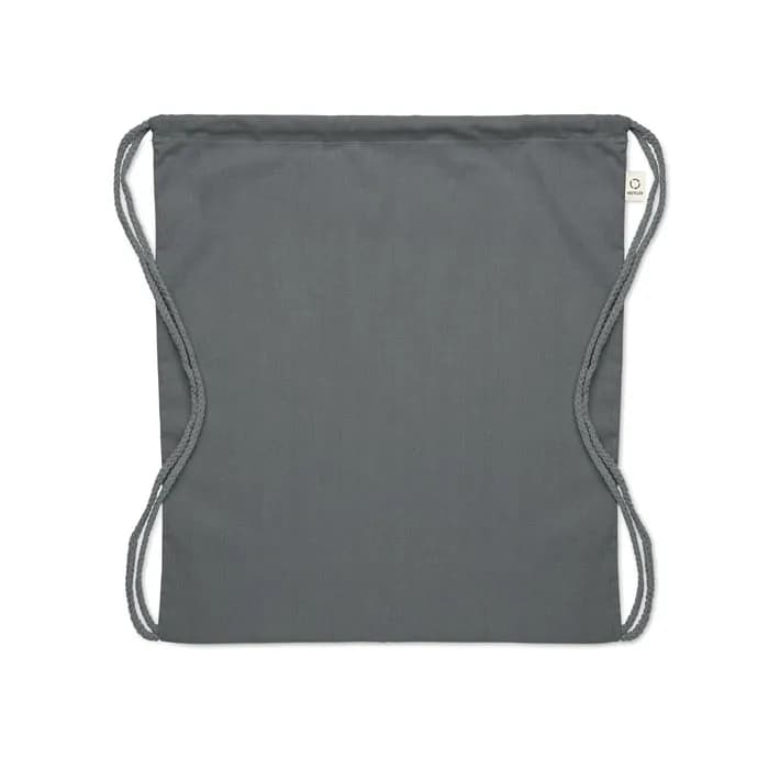 Beutel mit Kordelzug recycelt - CABETRI COLOUR - Steingrau