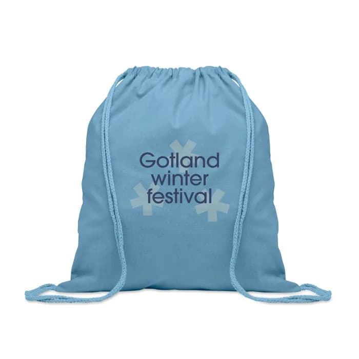 Beutel mit Kordelzug recycelt - CABETRI COLOUR - Petrol