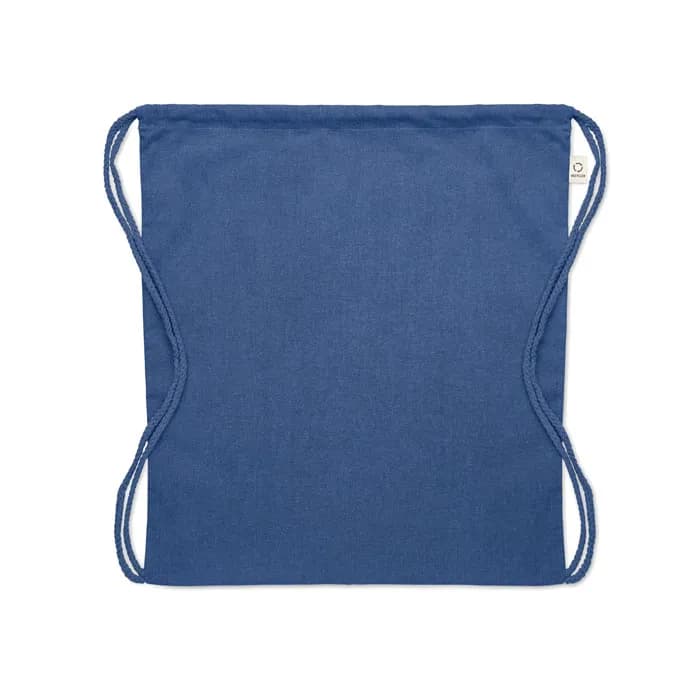 Beutel mit Kordelzug recycelt - CABETRI COLOUR - Königsblau