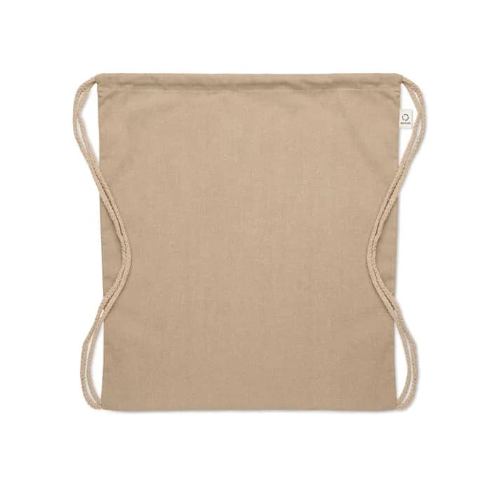 Beutel mit Kordelzug recycelt - CABETRI COLOUR - Khaki