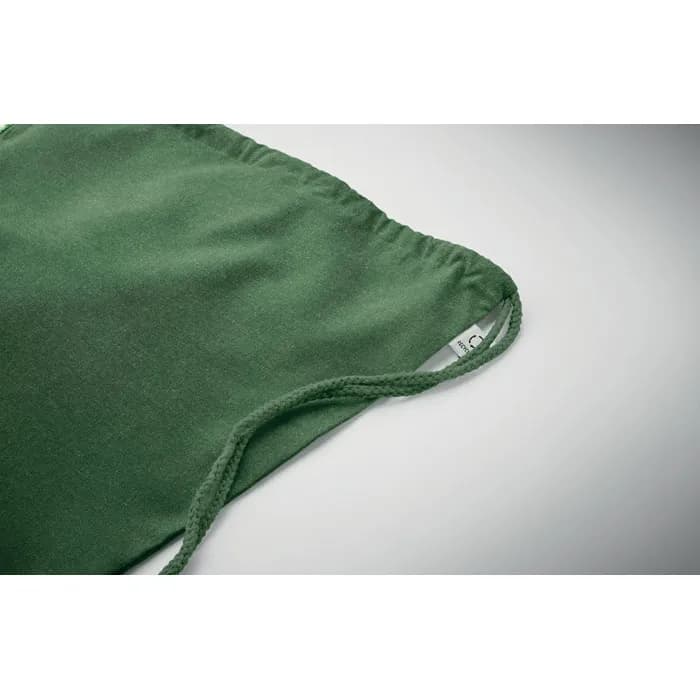 Beutel mit Kordelzug recycelt - CABETRI COLOUR - Dunkelgrün