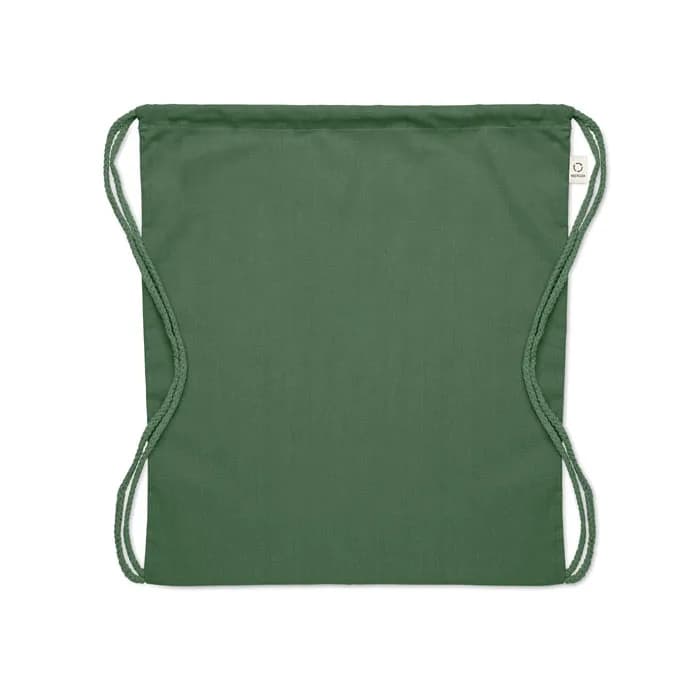 Beutel mit Kordelzug recycelt - CABETRI COLOUR - Dunkelgrün