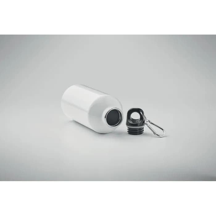 Trinkflasche recycelter 500ml - REMID MOSS - Weiß