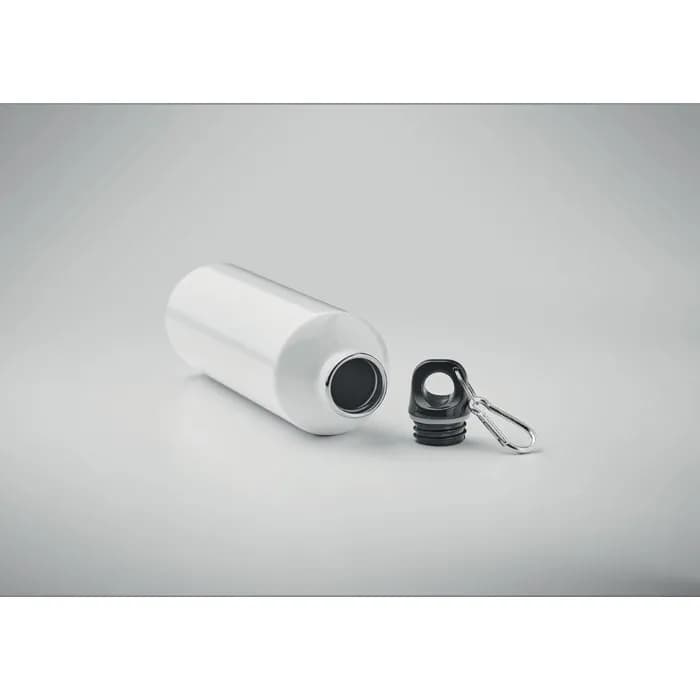 Trinkflasche recycelter 750 ml - REBIG MOSS - Weiß