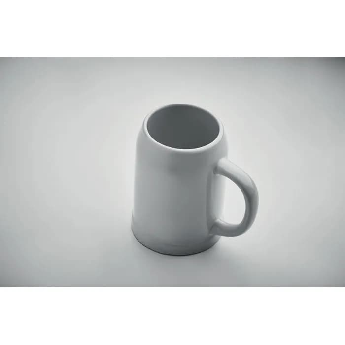 Bierkrug Sublimation 500 ml - SUBLIER - Weiß