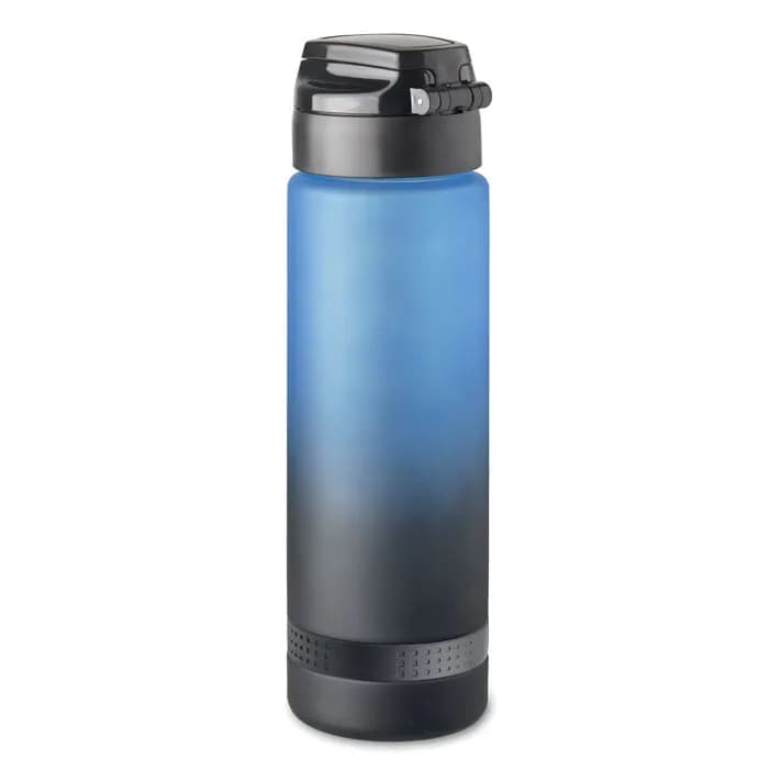 Sport-Trinkflasche RPET 1L - LEVEL - Blau