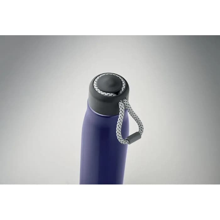 Doppelwandige Flasche 500 ml - CORDLE - Königsblau