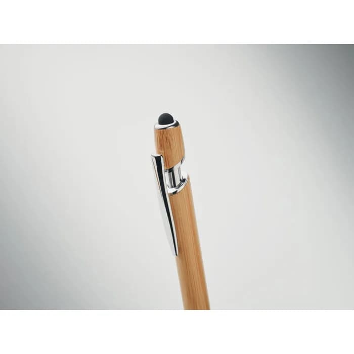 Druckkugelschreiber mit Stylus - RENN - Holz