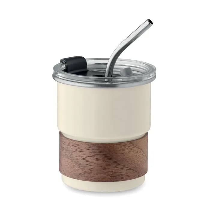 Einwandiger Becher 260 ml - MATE - Beige