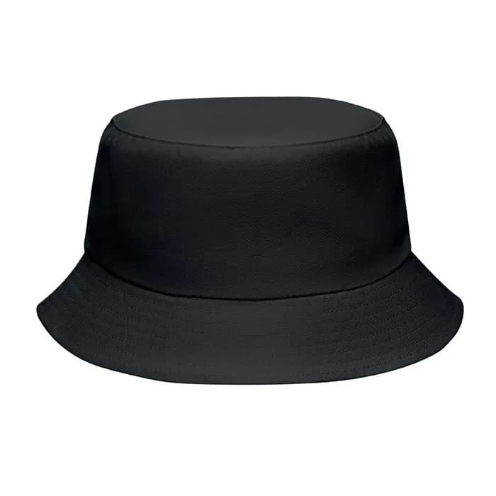 BUCKET HAT POLYESTER 150G/M² - EMMER - Schwarz