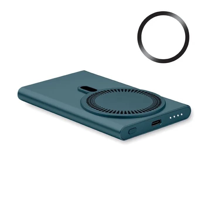 Wireless charger power bank - PAWTT - Blau