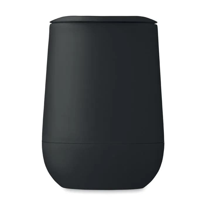 Doppelwandiger Becher 300ml - GO - Schwarz