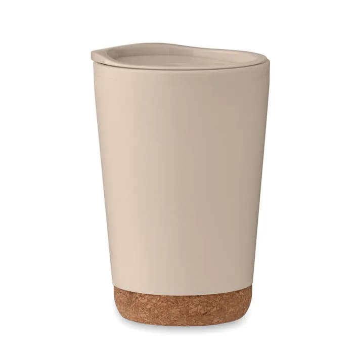 Doppelwandiger Becher 300 ml - CO - Beige