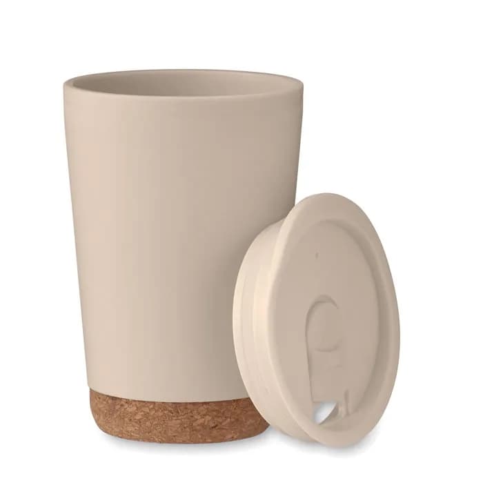 Doppelwandiger Becher 300 ml - CO - Beige