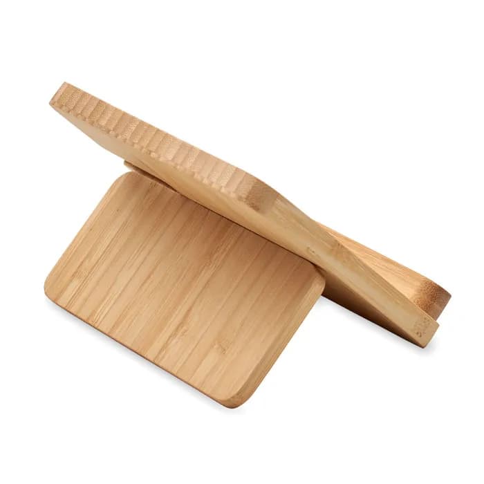 3in1 faltbare Ladestation 15W - BOOGAR - Holz