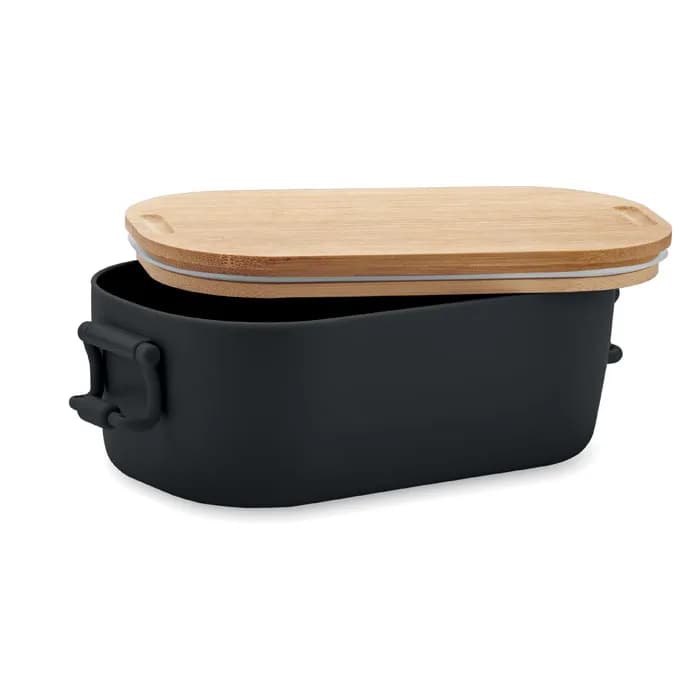 Lunchbox PP 700 ml - LEKKER - Schwarz