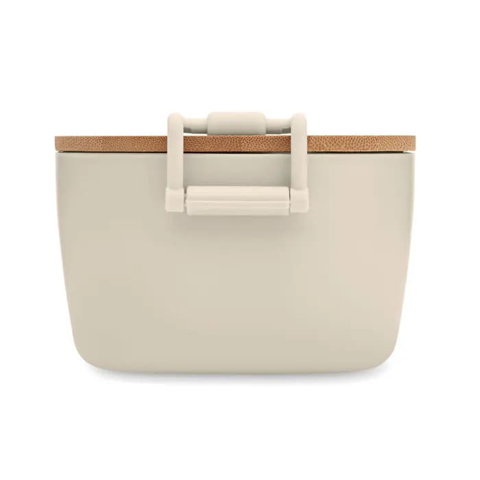 Lunchbox PP 700 ml - LEKKER - Beige