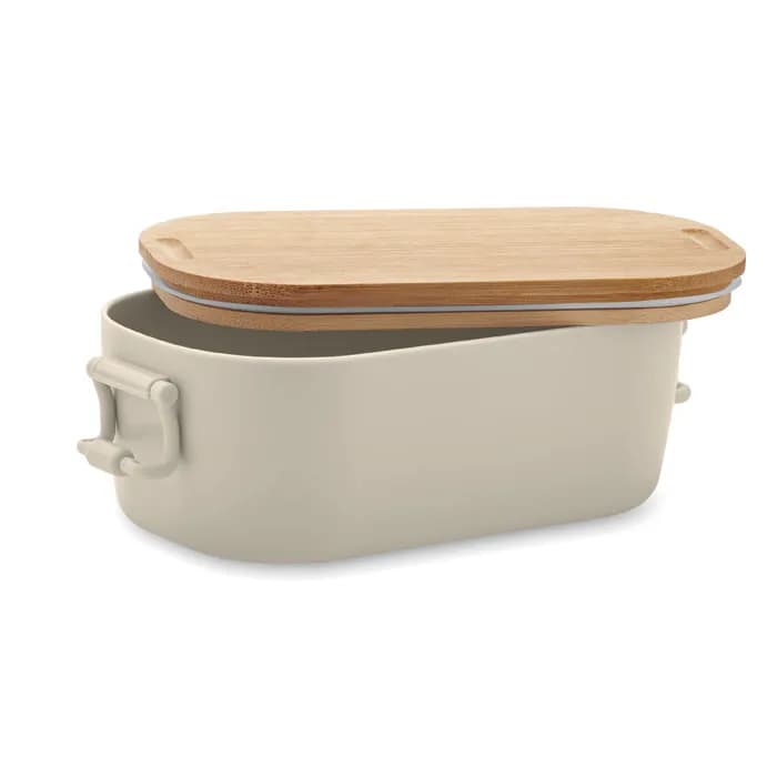 Lunchbox PP 700 ml - LEKKER - Beige