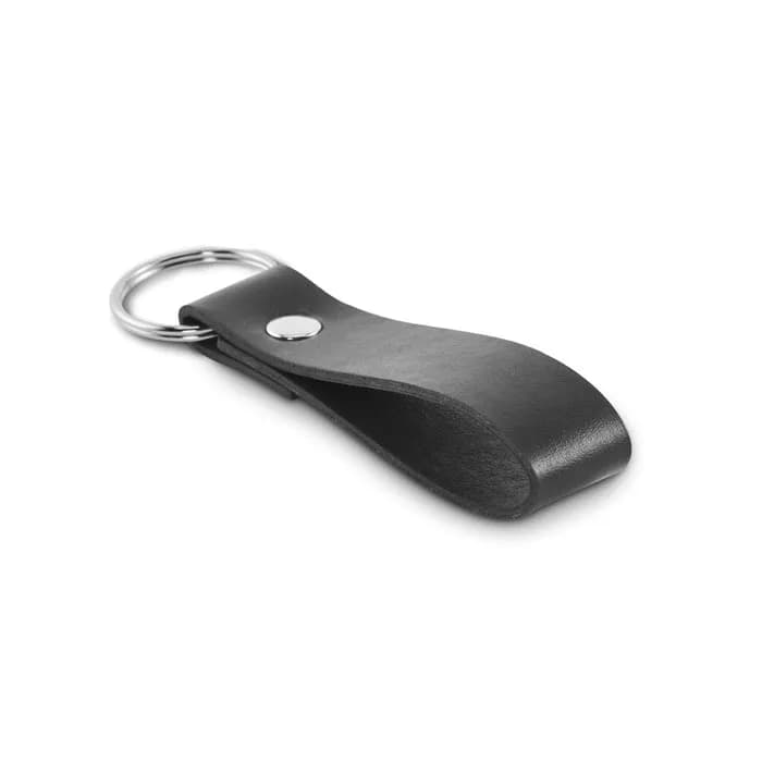 Schlüsselring PU - STROKEY - Schwarz