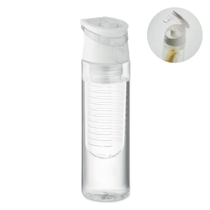 Trinkflasche RPET 500ml - SPORTTLE - Weiß