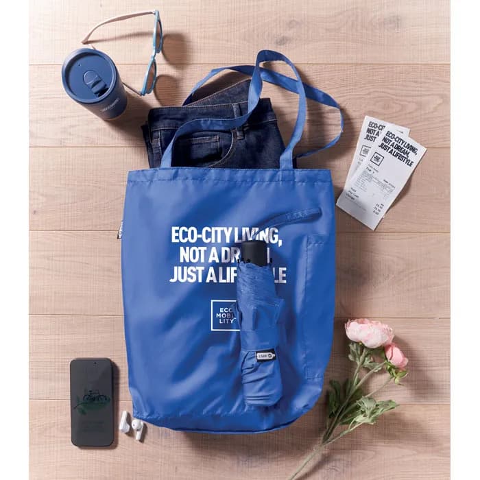 21" Regenschirm mit Tasche - SEATTLE - Königsblau