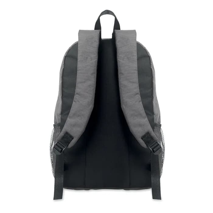 Rucksack 600D RPET Polyester - HIGE - Steingrau