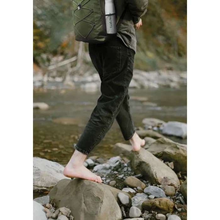 Rucksack 600D RPET Polyester - HIGE - Armeegrün