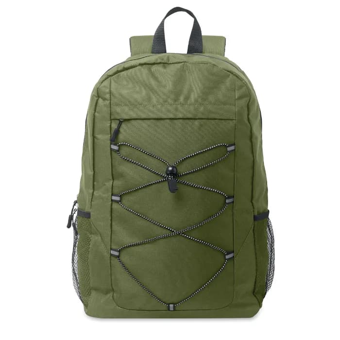 Rucksack 600D RPET Polyester - HIGE - Armeegrün