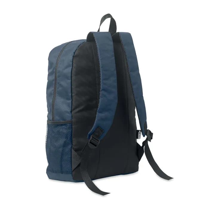 Rucksack 600D RPET Polyester - HIGE - Marineblau