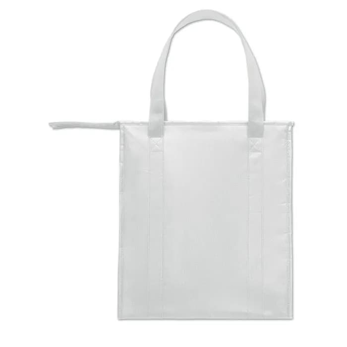 Kühltasche Non Woven RPET - WOOLER - Weiß