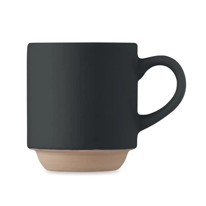 Keramikbecher 170 ml - CERACK - Schwarz