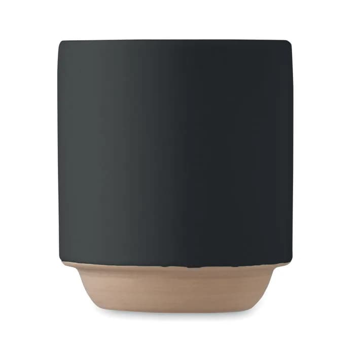 Keramikbecher 170 ml - CERACK - Schwarz