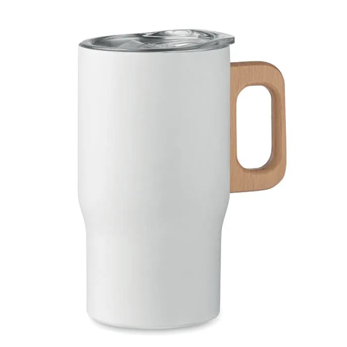 Doppelwandiger Becher 350ml - TUMBOO - Weiß