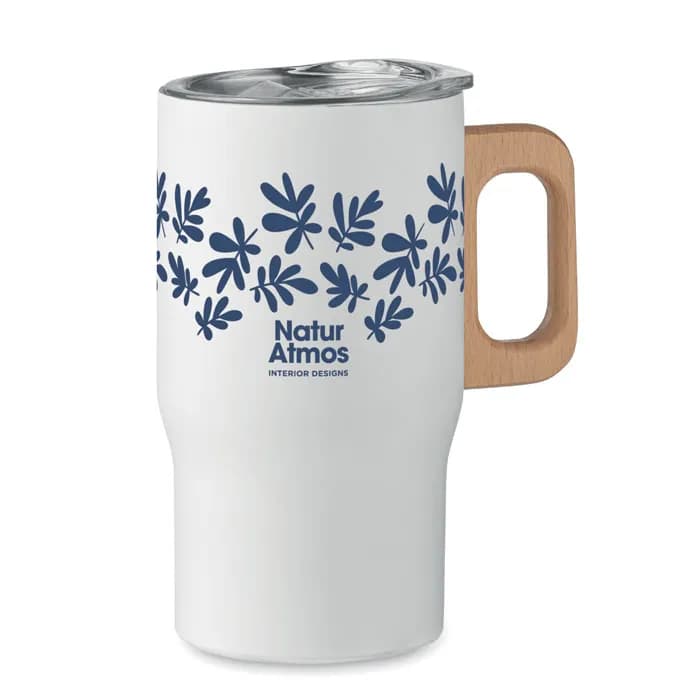 Doppelwandiger Becher 350ml - TUMBOO - Weiß