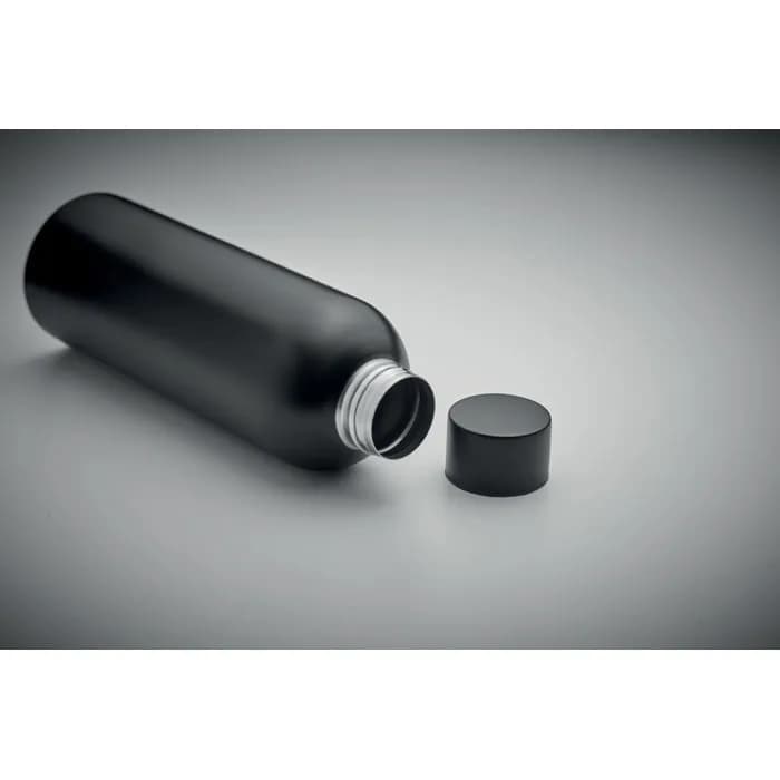 Einwandige Trinkflasche 750 ml - ATHENA PLUS - Schwarz