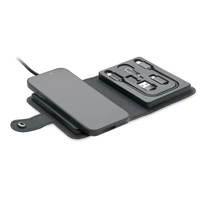 4in1 Kabel-Set 15W - CAWATT - Schwarz