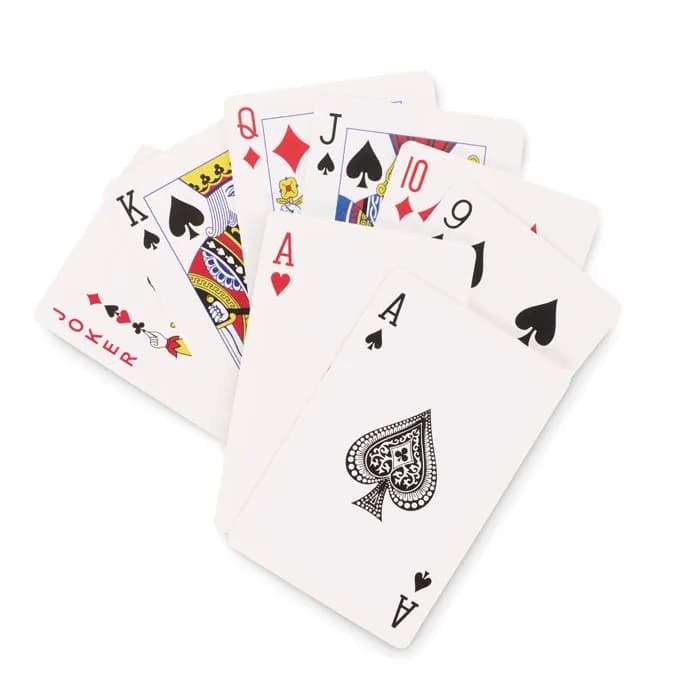 Klassisches Spielkarten-Set - PLAYCARD - Transparent