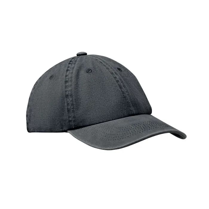 Baseball Kappe 6 Panels - BEAU - Schwarz