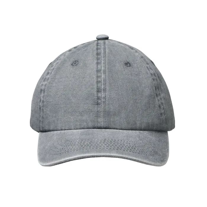 Baseball Kappe 6 Panels - BEAU - Grau