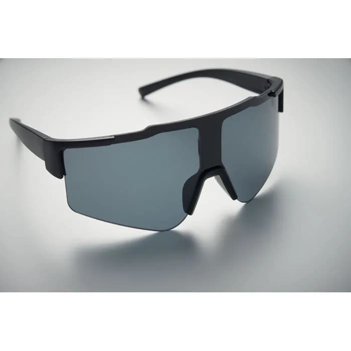 Sport-Sonnenbrille UV400 - SHINE - Schwarz