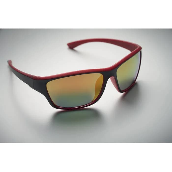 Sport-Sonnenbrille UV400 - YUMA - Rot