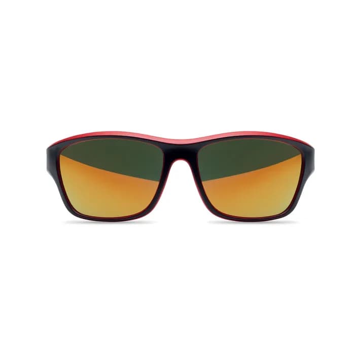 Sport-Sonnenbrille UV400 - YUMA - Rot