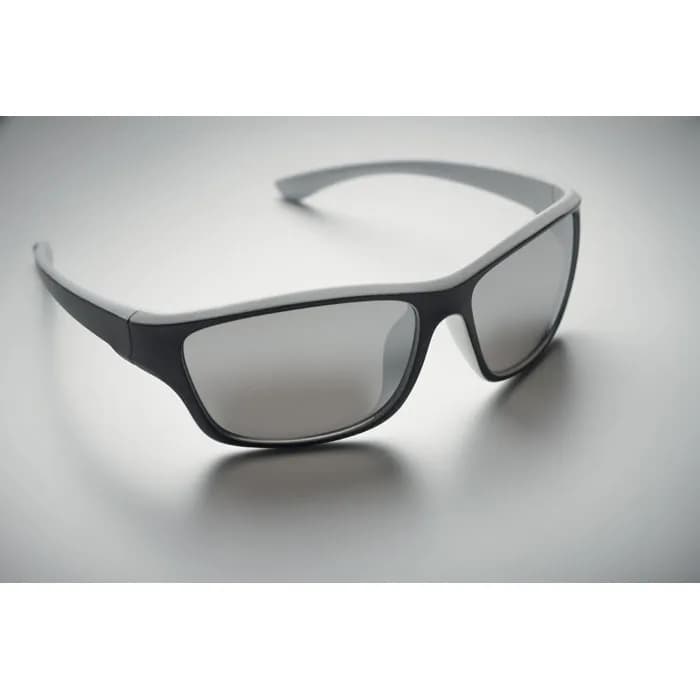 Sport-Sonnenbrille UV400 - YUMA - Weiß