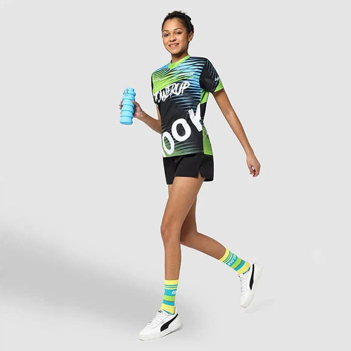 Faltbare Flasche 500ml - KOLAPSI - Babyblau