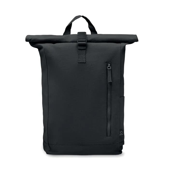 Rolltop-Rucksack 390 g/m² - KAMET - Schwarz