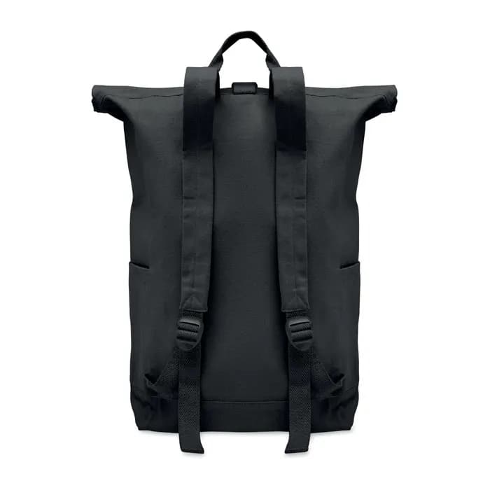 Rolltop-Rucksack 390 g/m² - KAMET - Schwarz