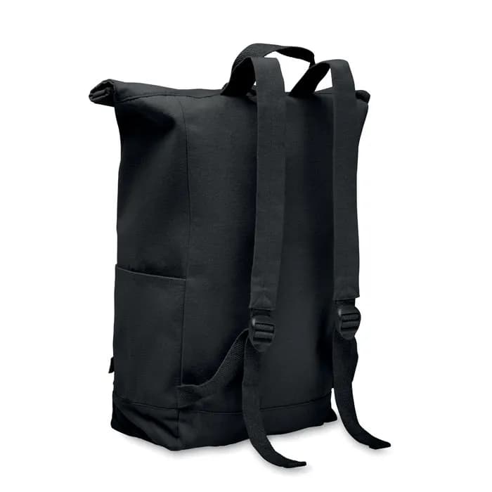 Rolltop-Rucksack 390 g/m² - KAMET - Schwarz